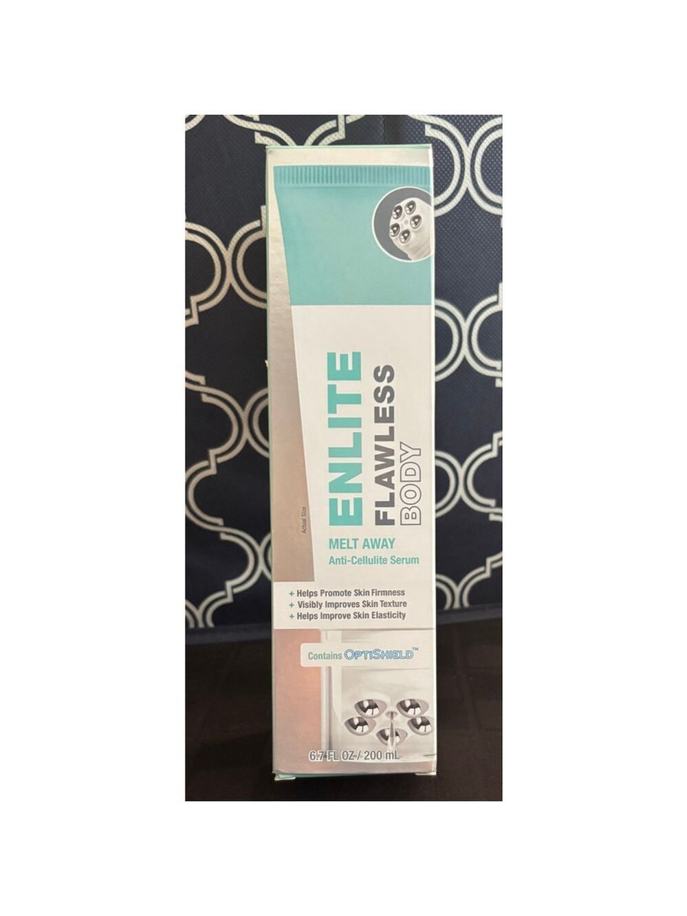 Women's Enlite Flawless Body Anti-Cellulite Serum 200ml Teal White